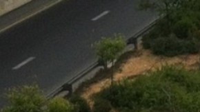 Alertan por riesgo en carretera de Monterrey.