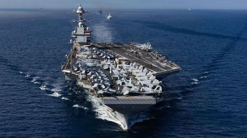 Cómo es el USS Gerald Ford, el "superportaaviones" nuclear que EE.UU. envió a las costas del Caribe