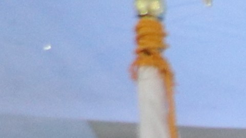 Alcaldesa de LA con veteranos que ahora ya tienen vivienda.