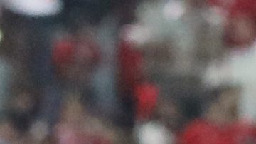 Egyptian national team soccer players pose for a group photo before their World Cup qualifying soccer match Group A, between Egypt and Guinea-Bissau at Cairo International Stadium in Cairo, Sunday, Oct. 12, 2025. (AP Photo/Khaled Elfiqi)