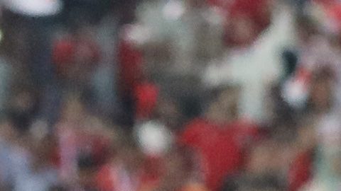 Egyptian national team soccer players pose for a group photo before their World Cup qualifying soccer match Group A, between Egypt and Guinea-Bissau at Cairo International Stadium in Cairo, Sunday, Oct. 12, 2025. (AP Photo/Khaled Elfiqi)