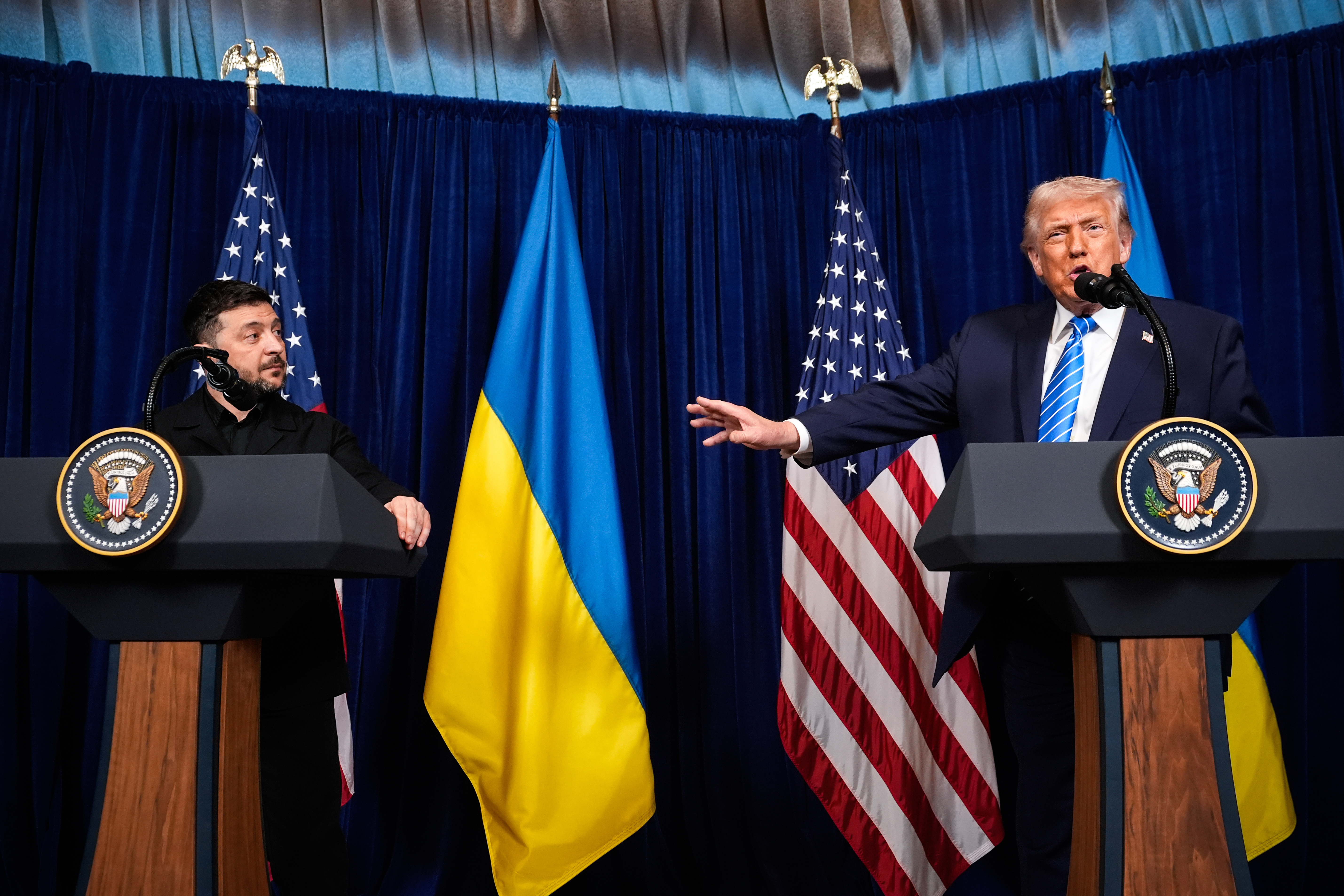 "Nos estamos acercando" a un acuerdo sobre Ucrania, afirma Trump tras reunión con Zelenski