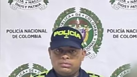 Arresto de mujer en Colombia