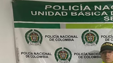 Hombre arrestado en Colombia
