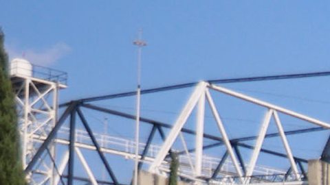 Ciudad de México, 30 de enero 2022. Panorámica del acceso durante el partido del octagonal final rumbo a Qatar 2022 de la Concacaf entre la Selección Nacional de México y la selección de Costa Rica, celebrado en el Estadio Azteca. Foto:Imago7/Eloísa Sánchez