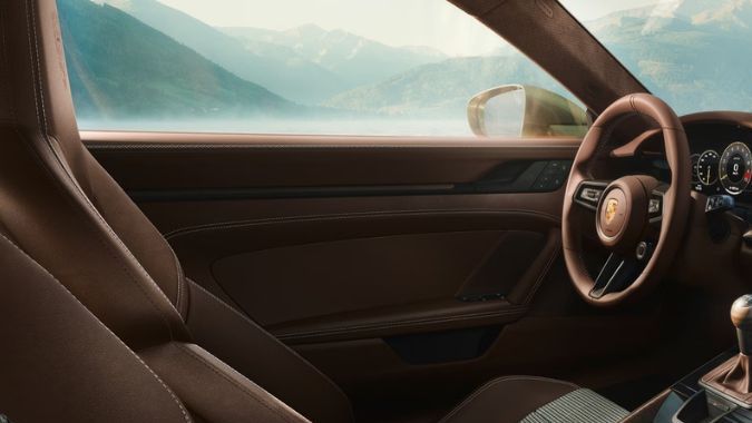 Interior del 911 GT3 90 F. A. Porsche