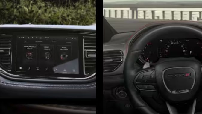 Interior del Dodge Durango 2026