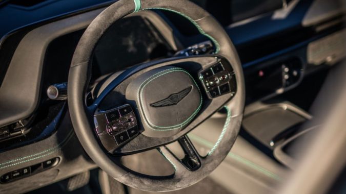 Interior del Genesis G90 Wingback Concept