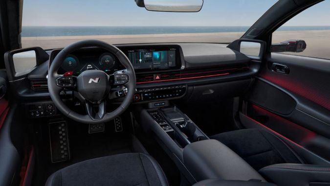 Interior del Hyundai IONIQ 6 N-Line