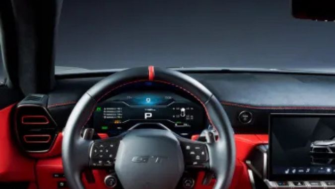 Interior del Toyota GR GT