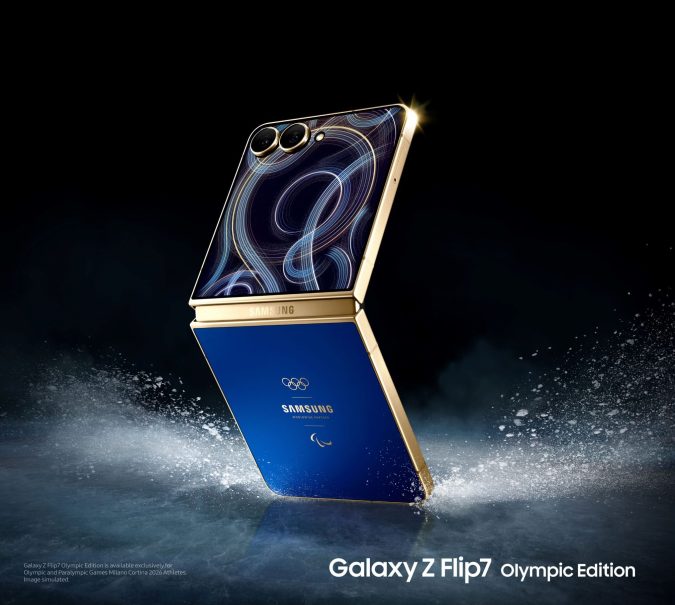 El Galaxy Z Flip7 Olympic Edition solamente estará disponible para los atletas que participen en los Juegos Olímpicos de Invierno en Italia