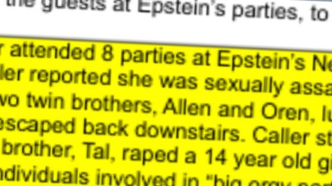 En uno de los archivos de Epstein, el nombre de Trump aparece 87 ocasiones.