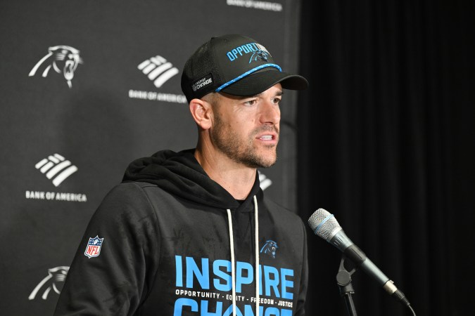Dave Canales, Carolina's Mexican-American head coach, entered the playoffs as champion of the NFC South Division with Atlanta's victory over New Orleans on Sunday.