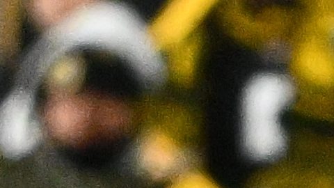 Aaron Rodgers durante el juego que los Steelers perdieron contra los Texans.