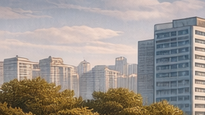 Estación de metro en construcción a gran profundidad con tuneladora