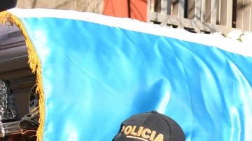 Funeral de policías