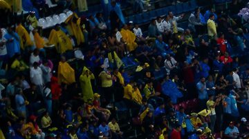 Ciudad de México, 26 de mayo de 2024. Tifo de Club América, durante el partido de vuelta de la final del torneo Clausura 2024 de la Liga BBVA MX, entre las Águilas del América y la Máquina Celeste del Cruz Azul, celebrado en el Estadio Azteca. Foto: Imago7 / Diego Padilla