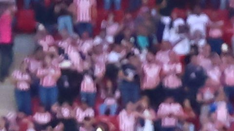 Zapopan, Jalisco, 10 de enero de 2026. Armando González en festejo de gol, durante el partido correspondiente a la jornada 1 del torneo Clausura 2026 de la Liga BBVA MX, entre las Chivas Rayadas del Guadalajara y los Tuzos del Pachuca, realizado en el estadio Akron. Foto: Imago7/ Juan Carlos Cubeyro.