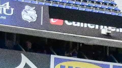 Puebla, Puebla, 13 de enero de 2026. Gabriel Fernández en festejo de gol, durante el partido correspondiente a la jornada 2 del torneo Clausura 2026 de la Liga BBVA MX, entre la Máquina Celeste del Cruz Azul y los Rojinegros del Atlas, realizado en el estadio Cuauhtémoc. Foto: Imago7/ Alexis Chávez