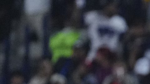 Ciudad de México, 30 de enero de 2026. Jordan Carrillo en festejo de gol, durante el partido correspondiente a la jornada 4 del torneo Clausura 2026 de la Liga BBVA MX, entre los Pumas de la UNAM y los Guerreros de Santos Laguna, realizado en el estadio Olímpico Universitario. Foto: Imago7/ Manlio Contreras