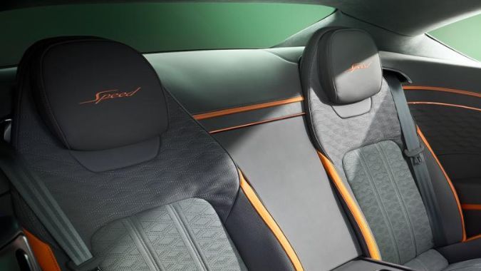 Interior del Bentley Continental GT