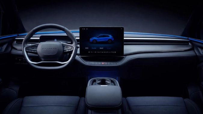 Interior del Foxtron Bria