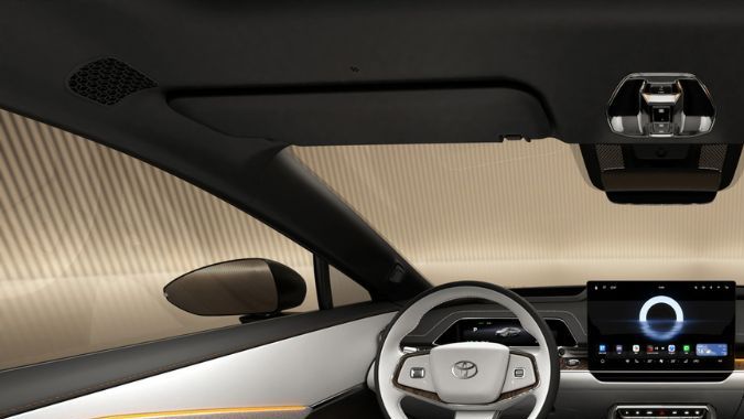 Interior del Toyota bZ7