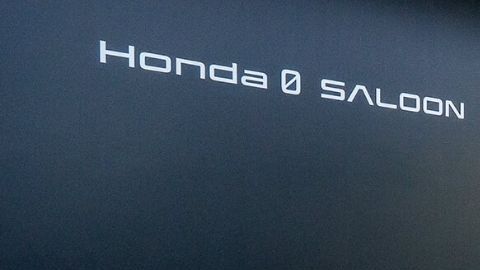 La apuesta fuerte del Honda 0 Saloon
