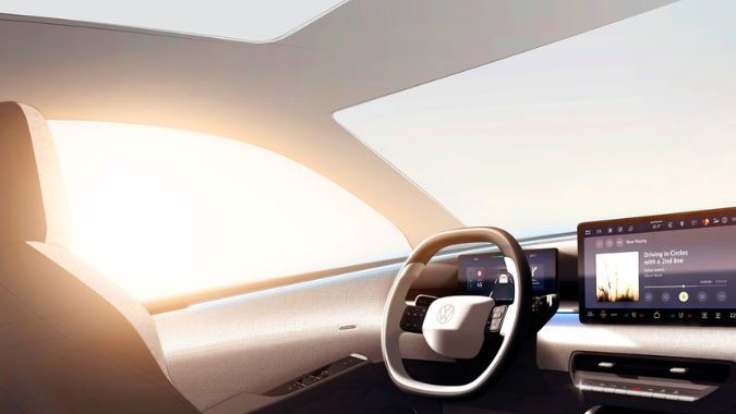 Más del interior del Volkswagen ID.Polo
