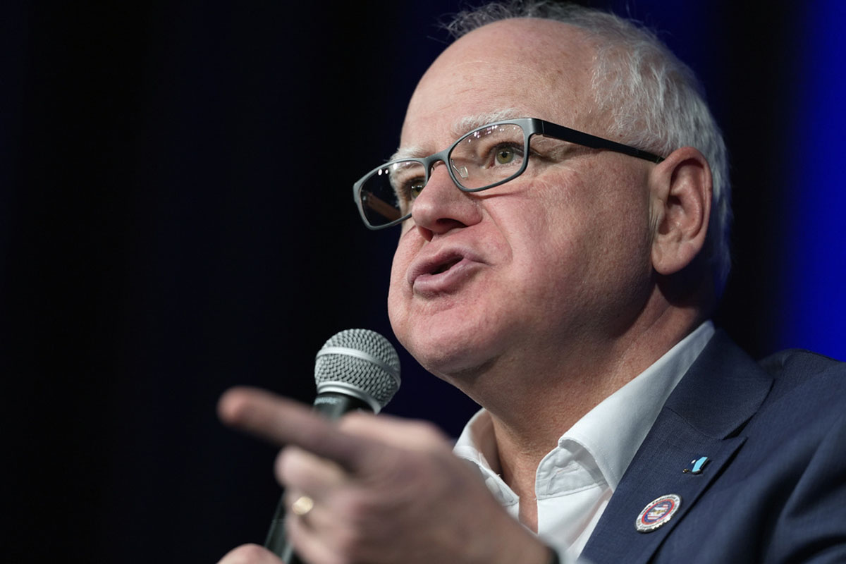 El DHS acusa a Tim Walz, gobernador de Minnesota, por no respetar el ...