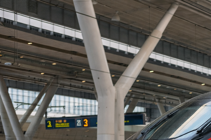 Imagen del nuevo tren bala chino, el más veloz del mundo