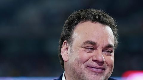 León, Guanajuato, 3 de septiembre de 2024. José Luis Chilavert, durante la conferencia de prensa previa a la decimosegunda ceremonia de investidura del Salón de la Fama, celebrada en el auditorio Mateo Herrera. Foto: Imago7/ Sebastian Laureano Miranda