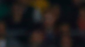 FC Barcelona's Jeremy Mathieu, center, duels for the ball against Eibar's Aleksandar Pantic, third left, during a Spanish La Liga soccer match against Eibar at the Camp Nou stadium in Barcelona, Spain, Sunday, Oct. 25, 2015. (AP Photo/Manu Fernandez)