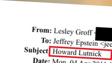 El nombre del secretario de Comercio, Howard Lutnick, aparece en 125 ocasiones en los archivos de Epstein.
