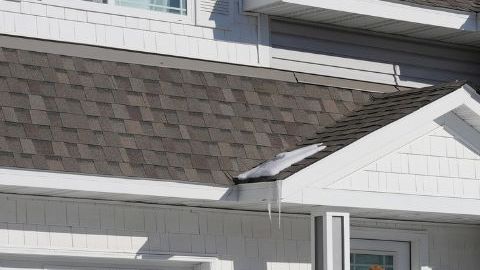 Agentes federales tocan a la puerta de una vivienda como parte de sus redadas.