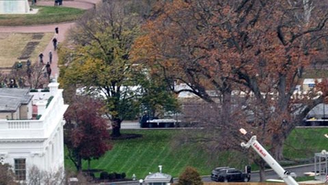 Avance en la construcción del Salón de Baile de la Casa Blanca