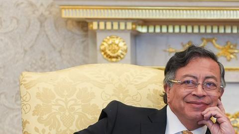 Gustavo Petro se reunió con Donald Trump.