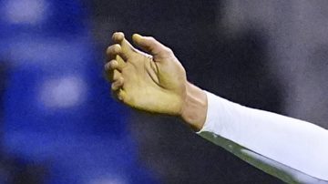 Puebla, Puebla, 13 de febrero de 2026. Juninho Vieira anota gol, durante el partido correspondiente a la jornada 6 del torneo Clausura 2026 de la Liga BBVA MX, entre el Club Puebla y los Pumas de la UNAM, realizado en el estadio Cuauhtémoc. Foto: Imago7/ Manlio Contreras