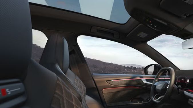 Interior del Audi A6 2026