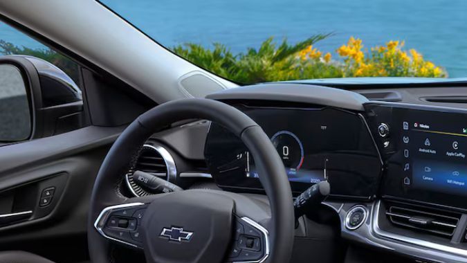 Interior del Chevrolet Trax 2026