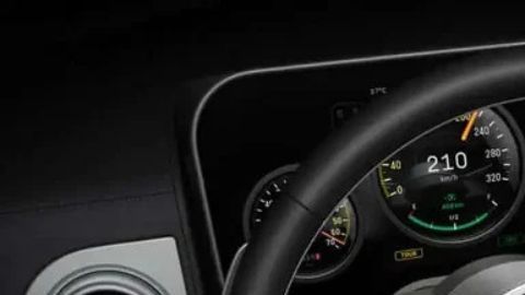 Interior del Ferrari Luce