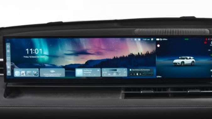 Interior del Hyundai Elexio