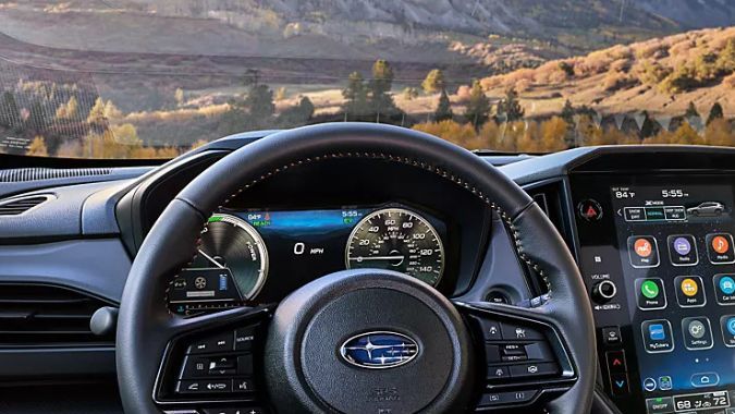 Interior del Subaru Crosstrek 2026