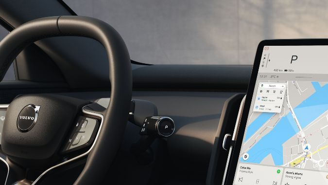 Interior del Volvo EX30 2027