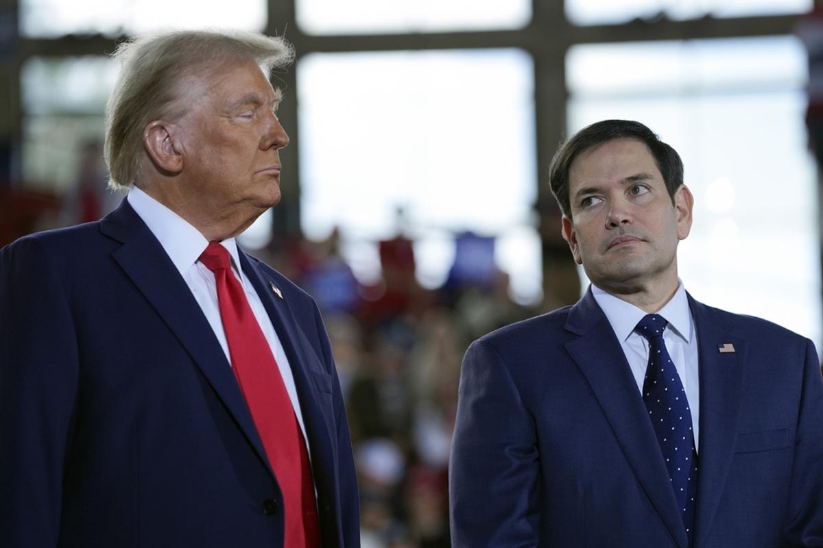 Donald Trump bromea con despedir a Marco Rubio por un emotivo discurso ...