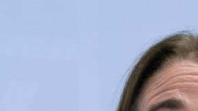 Melina French y Bill Gates.