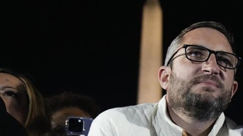 Tim Mynett y su esposa Ilhan Omar