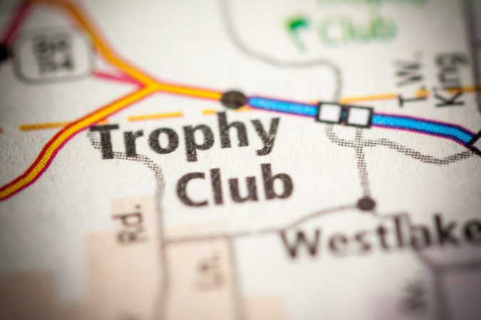 Trophy Club es un pueblo ubicado en el condado de Denton y queda a 30 minutos de Dallas.
