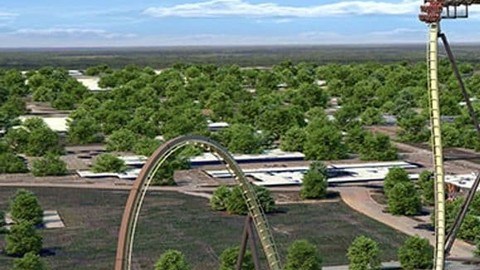 El parque Six Flags Over Texas avanza con la montaña rusa Tormenta Rampaging Run, que se inaugurará en 2026.