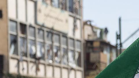 Un soldado de la Guardia Revolucionaria Islámica de Irán, en Teherán.